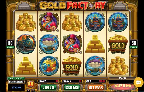 Безкоштовний ігровий автомат Gold Factory онлайн